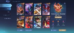 Todas Skins Jujutsu+Hunter+Starwars, 674 Skins, Full Emblema - Mobile Legends