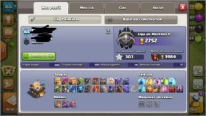 Contas clash of clans cv11 e cv 9 Full