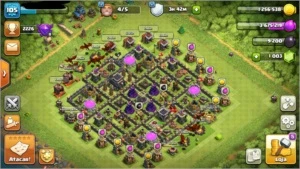 Contas clash of clans cv11 e cv 9 Full