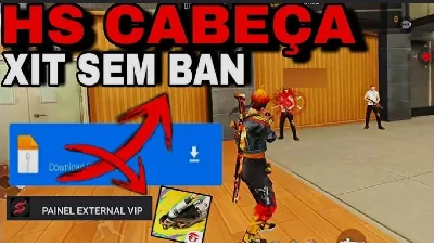 Hs pescoço 100/hs desfarçado ant ban - Free Fire