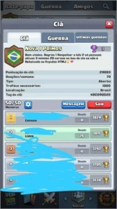 Conta Clash Royale, 2000gemas TDS as lendárias nvl11 arena12