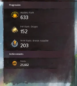 Guild Wars 2 End Game Com Vários Lendários - Outros