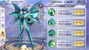 CONTA SAINT SEIYA AWAKENING A5 LEVEL 55 SSA