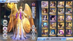 CONTA SAINT SEIYA AWAKENING A5 LEVEL 55 SSA