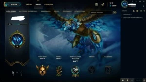 CONTA LOL GOLD 4 - League of Legends