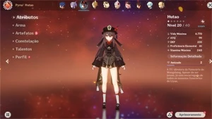 CONTA GENSHIN AR55 AYATO AYAKA ZHONG HUTAO E+ - Genshin Impact
