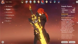 CONTA GENSHIN AR55 AYATO AYAKA ZHONG HUTAO E+ - Genshin Impact