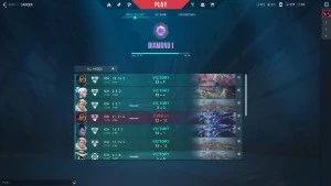 CONTA VALORANT - DIAMANTE 1 COM SKIN E BATTLEPASS