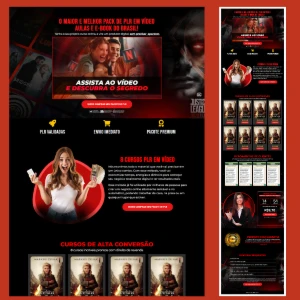 Template Curso PLR - Wordpress + Bônus Secreto