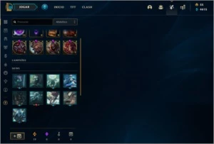 Conta PLATINA IV 37 SKINS - League of Legends LOL