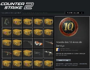 Conta CSGO c/ Faca Karambit de R$8000,00 + varias skins - Counter Strike
