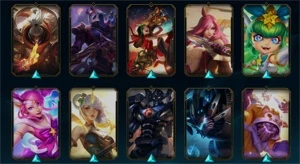 Conta League of Legends dono unico, email verificado e skins LOL