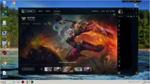 Conta prata 3 ( com skin Riven Draconica ) e email ativo - League of Legends LOL