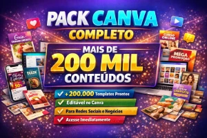 P@ck-C@nv@ Completo – Mais de 200 Mil Conteúdos