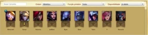 conta lvl 26 com 4 bonus devitória - League of Legends LOL