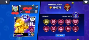 Conta Brawl Stars 134k troféus