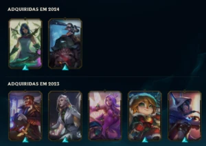 Conta League of Legends FULL ACESSO GOLD 1 LOL