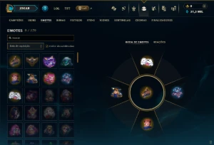 Unranked com 31 Champs e 4 Skins - League of Legends LOL