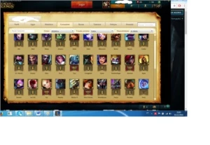 Conta lol 46 campeões, Unranked, runas, 1 skin - League of Legends
