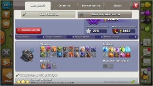 Clash of Clans Cv 9 Bem Upado.