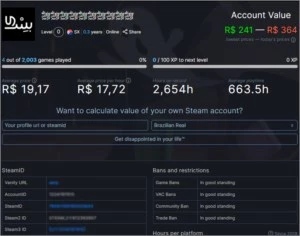 CONTA CS GO PRIME - LVL 15 GC 2.950 HORAS DE JOGO - Counter Strike