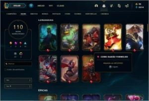 Conta de LoL de 2010 - Corki Ovni, Janna Vitoriosa. - League of Legends