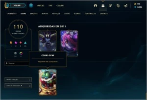 Conta de LoL de 2010 - Corki Ovni, Janna Vitoriosa. - League of Legends