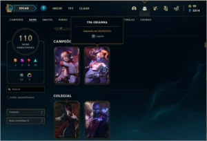 Conta de LoL de 2010 - Corki Ovni, Janna Vitoriosa. - League of Legends