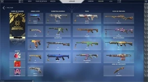 CONTA OURO 1 VALORANT MMR ALTO