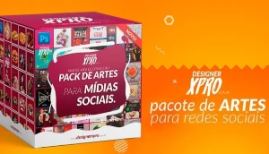 Pacote Artes Redes Sociais 2024 Psd Corel Varios Temas - Outros