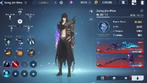 V>Conta Solo Leveling: Arise Level 60+543Tiros+60KNúcleos - Others