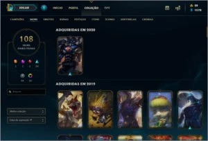 Conta lol criada na season 3 dono unico - League of Legends