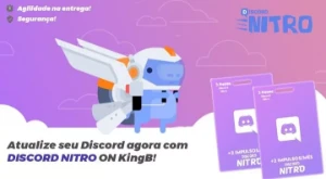 Discord Nitro Gaming 3 Mêses + 6 Impulsos + Promoção + Brind
