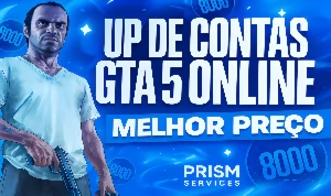 UP DE CONTAS GTA 5 ONLINE PC ENHANCED - DINHEIRO + BRINDES