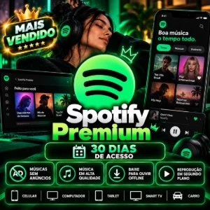 🎶 Spotify 1 Mes [Renovável] + Brindes 🎁 - Assinaturas e Premium