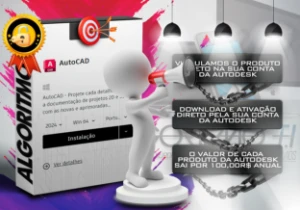 🔑 Autodesk Autocad 2024 ( Licença Original ) Anual - Softwares e Licenças