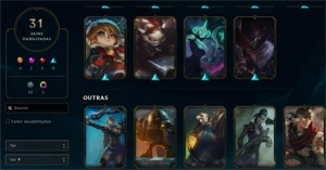 Conta com 121 CHAMPS - LVL 239 [FULL ACESSO] - League of Legends LOL