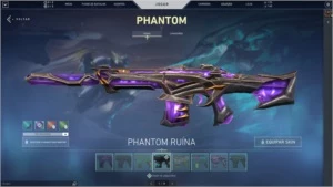 Conta vava com 1500 em skins - Valorant