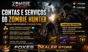 Contas E Serviços Zombie Hunter
