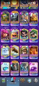 Conta Clash Royal - LEVEL TORRE 16| Coleção Lvl 1968 | - Clash Royale
