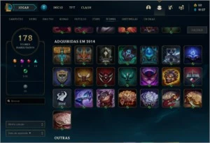 Conta League Of Legends - Season 4 - 80 Skins LOL