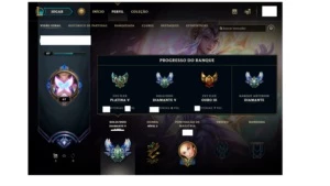 CONTA LEAGUE OF LEGENDS Diamont V PRA VENDER HOJE LOL