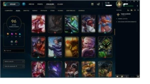 CONTA LEAGUE OF LEGENDS Diamont V PRA VENDER HOJE LOL