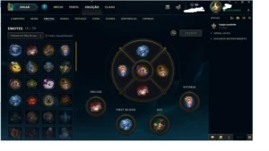 CONTA LEAGUE OF LEGENDS Diamont V PRA VENDER HOJE LOL