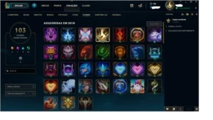 CONTA LEAGUE OF LEGENDS Diamont V PRA VENDER HOJE LOL