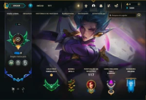 conta lol nova acompanha dados de criação - League of Legends