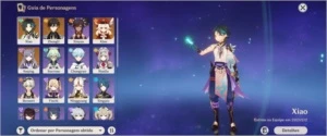 GENSHIN IMPACT, AR53, XIAO, KLEE, ZHONGLI E KEQING E MAIS
