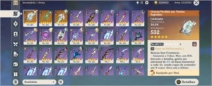 GENSHIN IMPACT, AR53, XIAO, KLEE, ZHONGLI E KEQING E MAIS