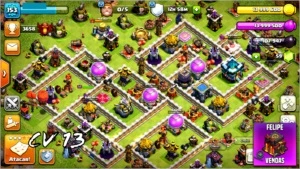Centro de Vila 13!!! - Clash of Clans