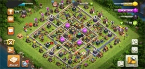 CV 14 COM 6 CONSTRUTORES 3 SKINS - Clash of Clans